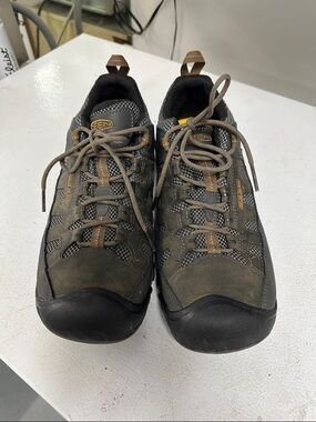 Keen Men's Olive Brown Athletic Hiking Shoes